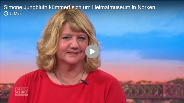 Simone Jungbluth kümmert sich um Heimatmuseum in Norken